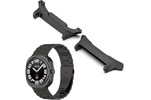 GETBSTOOP 1 Paar Adapter Metall-Uhrenarmband-Anschluss for (Sam-sung) Galaxy Watch 7 Ultra 47-mm-Anschluss Armband-Anschluss 22 mm/24 mm Metall-Uhrenarmband-Adapter-Anschluss