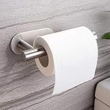 Autoadhesivo Fuerte : sin perforaciones ni daños en su pared , se portarrollos baño puede utilizar en la pared lisa bloque de vidrio, baldosas de cerámica, metal, cuarto de baño, cocina y la puerta.