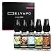 Produktbild 5 x 10ml Elvapo Premium E-LIQUID-BOX - 2x Tabak, Menthol, Minze/Spearmint, Grüner Apfel - Probierset für E-Zigaretten und E-Shishas - 0mg (ohne Nikotin) - Made in Germany!