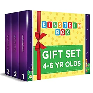 Einstein Box Birthday Gift for 4 to 6 Year Old Boys and Girls (4ABC) - Set of 3