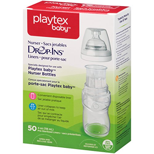 Playtex Drop-Ins 4 Oz 50 Liners - 9