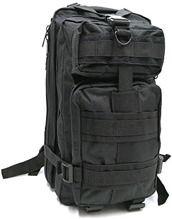 DIXIUZA Military Tactical Backpack Outdoor Large Combat Assault Pack Summit Bag for Camping Hiking Traveling Cycling Black
