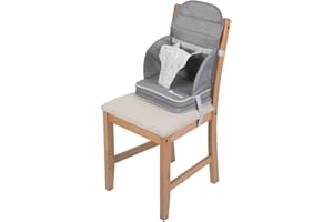 BEBE CONFORT BEBECONFORT Podróżne Siedzisko Podwyższające, Siedzisko Podwyższające, od 18 miesięcy do 3 lat, do 15 kg, Ciepły Szary, Warm Gray (Multi)