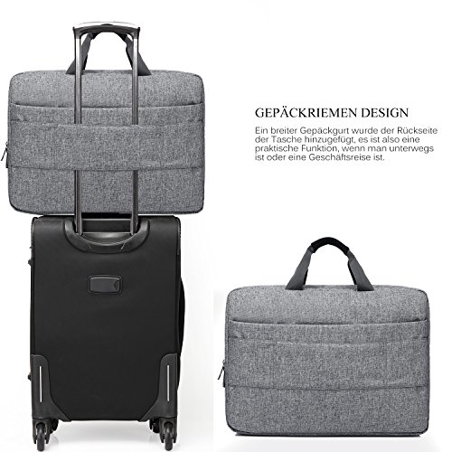 CoolBELL 17 3 Zoll Laptop Tasche Multi-Fach Messenger Bag Business Aktentasche Wasserdicht Nylon Computer Umh  ngetasche f  r Laptop   Ultrabook   Mac