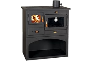 PRITY Holzofen für Festbrennstoff. Heizleistung: 10 kW. Ofen