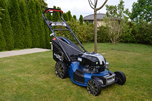 HYUNDAI Benzin-Rasenmäher LM5301G B&S (Selbstantrieb, Schnittbreite 53 cm, 2.5kW Briggs & Stratton Motor, 65L Fangkorb, Mulchfunktion, Benzin-Mäher) - 6