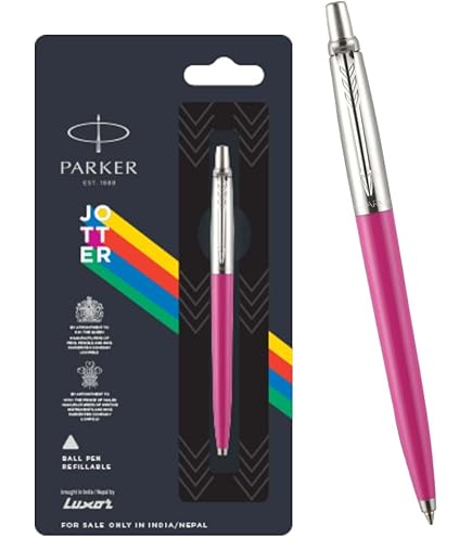 Parker Jotter Originals Chrome Trim Ball Pen| Orange Body Color