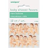 Plastic Baby with Open Hands Baby Shower Favours, Pack of 12
