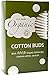 4 Packs of Simply Gentle Organic Cotton Buds - (4 * 200 Buds)