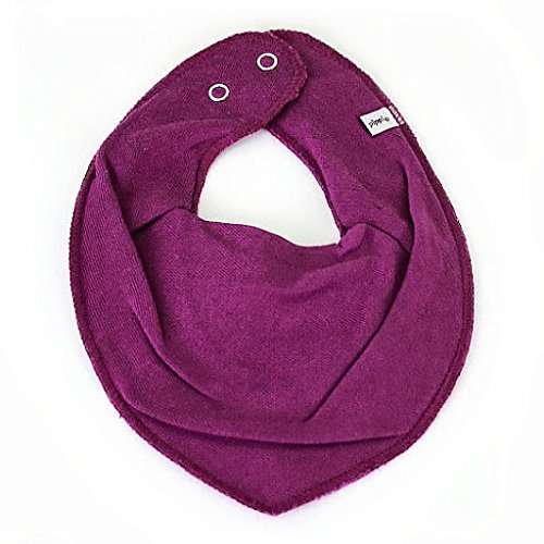 Pippi 3er Set Mädchen Baby Dreieckstuch Halstuch Lätzchen VIOLET - 3