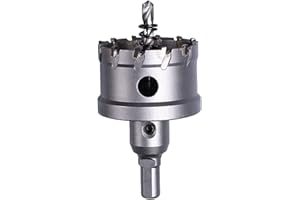 Sega a tazza bimetallica in carburo T.C.T Heavy Duty LAIWEI taglio a foro in acciaio inox industriale (2-1/16"53mm)