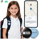 GPS Tracker Tag for Kids Hidden (Android Only), Tracking Device for Child, Elderly, Compatible with Google Find Hub App, No M