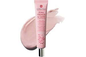 ‎ERBORIAN Erborian Pink Primer & Care - Make-up Primer für alle Hauttöne - Grundierung und Hydration für glatte und strahlende Haut - Koreanische Kosmetik mit Diospyros Kaki-Extrakt