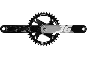 JGbike Mountain Bike Crankset Square Taper 68-73 BB 170mm 104 BCD with Chainring & Bolts for MTB BMX Road Bicyle,Compatible with Shimano,SRAM,FSA, Gaint