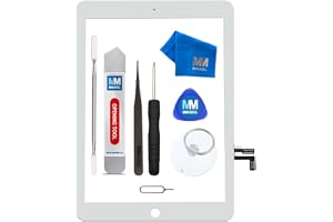MMOBIEL Digitizer kompatibel mit iPad 5 2017 (Weiss) 9.7 Inch Touchscreen Display Ersatz inkl. Werkzeug
