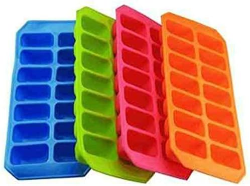 WJiXin Splash Soft Ice Cube Tray by