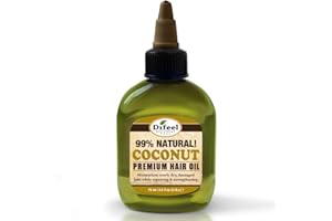 Difeel Olej kokosowy, naturalny olejek do włosów, 75 ml