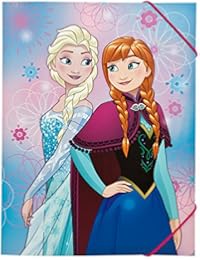 Disney Frozen – Undercover y scooli Gummizugmappe A4
