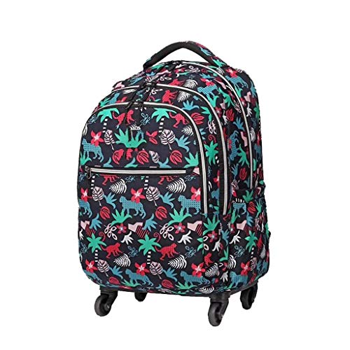 Preisvergleich Produktbild LMDB Rollrucksack, wasserdichter Laptoprucksack auf Rädern für Damen Herren, Trolley-Gepäckkoffer, kompakte Business-Tasche (Color : F6)
