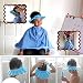 Voberry® 1Pcs Cute Adjustable Baby Shampoo Shower Bathing Bath Protect Adjust Soft Cap Hat New (Blue)
