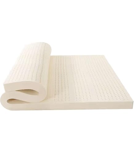 Sleep On Latex Verde Puro 100% Lattice Naturale – Topper Firm, Green, 2 Queen