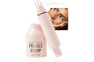 YIAE Freckle Pen - Realistic Sun-Kissed Makeup for Sensitive Skin | Waterproof & Smudge-Proof Freckle Stamp for All-Day Wear | Quick-Dry Natural Faux Freckles - Medium 2.0