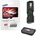 Produktbild Samsung Evo Plus 64 GB MicroSD XC Class 10 UHS-1 Speicherkarte Mobile Speicherkarte Galaxy S7 & S7 Rand mit USB 3.0 Ultra High Speed memorymarket MicroSD & SD Memory Card Reader & Card Wallet