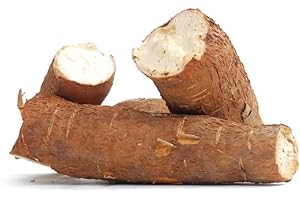 GENERIC Swathi Cassava Fresh Vegetable Maravalli Kizhangu Indian Origin 2Kg