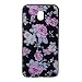 Produktbild Chreey Samsung Galaxy J7 2018 Hülle, Weiche TPU Silikon Bumper Case 3D Drucken Blume Muster Design Mode Handyhülle [Rosa Blumen]