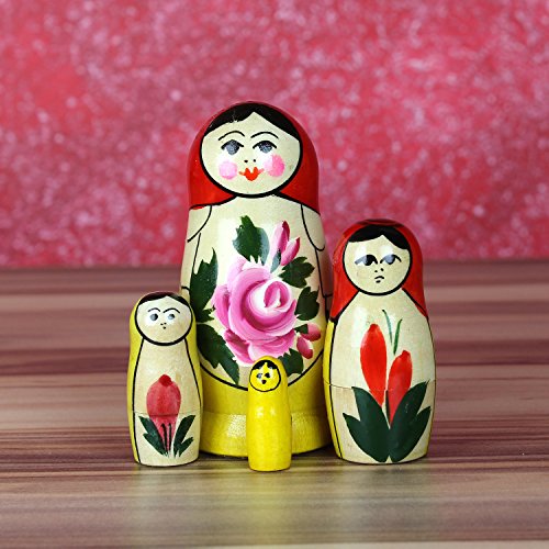 MATROSCHKAS im Hand Made Classic 4-teilig 9 cm Holz Geschenk Spielzeug - 5