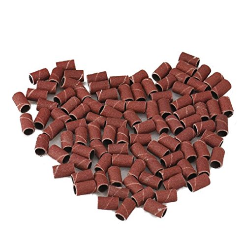 Yistu Sanding Bands,100Pcs Useful Mandrels For Nail Art Tools (180 Grits)