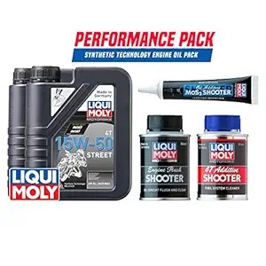 LIQUI MOLY Bajaj Engine Oil Performance Pack for NS160,NS200