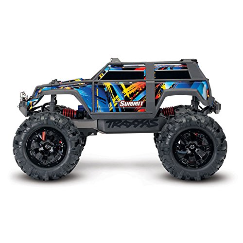 Traxxas VOITURE SUMMIT Rock n' Roll - 4x4-1/16 BRUSHED AVEC BATTERIE ET CHARGEUR