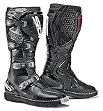 Anatómica moldeada talón Sidi Botas Agueda, Negro, Tamaño: 41