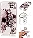 Produktbild Hülle Galaxy J3 2017 Hülle, Samsung Galaxy J3 2017 Hülle TPU Case Schutzhülle Silikon Case,Niedliche Cartoon Malerei Durchsichtige Rückschale und TPU Bumper Handy Tasche Case Cover Etui für Samsung Galaxy J3 2017 + Schlüsselanhänger (EE5)