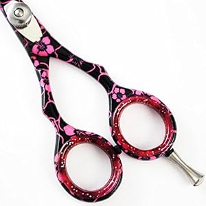 Professional Hair Cutting Scissors Hairdressing Scissors 5.5 Inches - Beard/Mustache Scissors - HQ Blue Titanium Shears… - Image 7