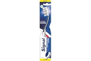 SIGNAL - Brosse à Dents Ultra Access - Une tête compacte pour atteindre toutes les zones - Nettoyage impeccable de l'intégralité de la bouche - Médium x1