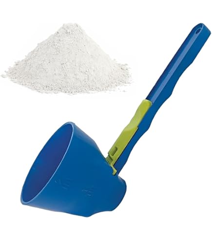 Cucchiaio Dosatore Proteine Con Imbuto - 2 Pezzi Per Polveri Integratori, Controllo Quantità Preciso, Blu E Verde - Foto 5