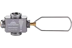 CAMPING MOON Campingmoon Z15 Adaptateur de recharge de bidon de gaz portable pour l'extérieur