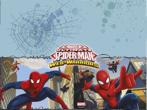 37-teiliges Party-Set Spiderman Web Warriors – Teller Becher Servietten Tischdecke für 8 Kinder - 5