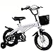 Produktbild DWW-Kinderfahrrad kinder fahrrad Hochwertige high-carbon stahl anti-skid stoßdämpfer outdoor-fahrrad qualität bremsanlage kinder fahrrad Kinderfahrrad ( Farbe : Weiß , größe : 14inch )