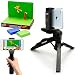 Produktbild igadgitz 2-in-1 Pistolengriff Kompaktes Mini-Tischstativ + Universal Smartphone Handy Halter Stativadapter Clip für StikBot Studio Videoaufnahmen (StikBot nicht im Lieferumfang enthalten)