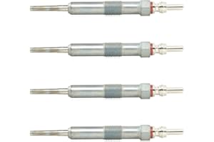 AUTOCRAFT Set di 4 candele di preriscaldamento per Logan Sandero Duster Dokker Note Qashqai Cube Juke Pulsar Micra Modus Clio Twingo Laguna Kangoo Megane Scenic Captur Q30 Classe A B Citan 1,5 DCI