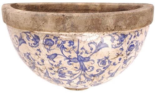 Esschert design AC04 18 x 28 x 12cm in ceramica Pareti Flower Pot - Multi-colore