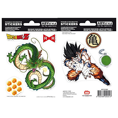 Preisvergleich Produktbild Dragon Ball - Shenlong Goku - Sticker / Original Manga Anime