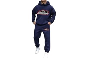 Mfhmom Trapstar Briefdruck Jogginganzug Herren Damen Zweiteiler Y2K Tracksuit Lässig Elegant Stilvoller Trapstar Kapuzenpullover + Jogginghose 2 Teiler Set Mit Taschen Sportliches Trainingsanzug