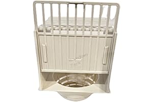 Moondown Farm Luxury Outside Nest Pan Cream - Canary, Finch Ect (Pack of 5)