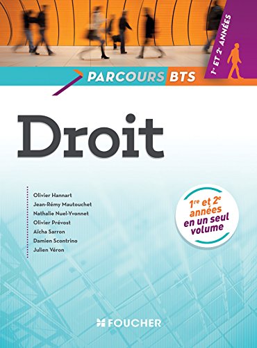 Télécharger Parcours Droit BTS 1re et 2e années PDF