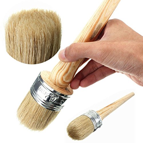 Wachs Pinsel Rundpinsel für Kreidefarbe & Möbelwachs Home Decor - 2