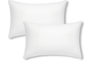 ForenTex - Relleno Cojín 50x70 cm (2pcs) HIPO-alergénico Fibra Virgen Siliconada para Fundas Cojines sofá, Decoración y Almohadas de Cama